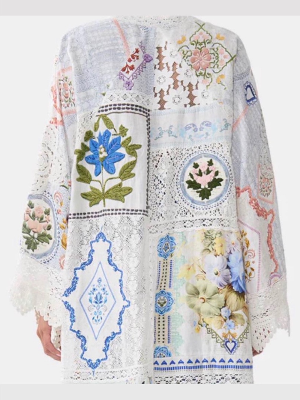 Camilla My homespun heart flare sleeve kimono duster - Picture 13 of 15